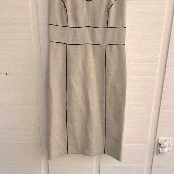 Old Money Forth & Towne Allegory Private Label Linen Sleeveless Mini Dress / 2 - Picture 4 of 7